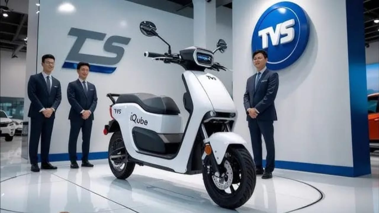 TVS iQube Electric Scooty 2026 – 612Km Range, 82Km/h Top Speed, 5.3kWh Battery & Smart TFT Display at Just ₹65,000!